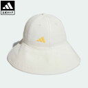アディダス 【公式】アディダス adidas 返品可 ゴルフ ワイドブリム キャップ レディース アクセサリー 帽子 ハット ベージュ IK9759