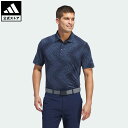 アディダス adidas 返品可 ゴルフ ヘリンボーンライク ストレッチドライポロ メンズ ウェア・服 トップス ポロシャツ 青 ブルー IU4388