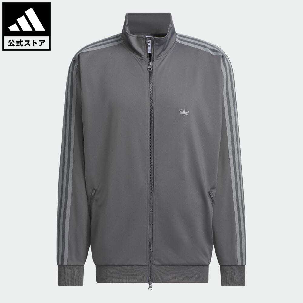【公式】アディダス adidas 返品可 ベッケンバウアー トラックジャケット JS&ED オリジナルス メンズ レディース ウェア・服 アウター ジャケット ジャージ グレー IX6434 notp 上着のサムネイル
