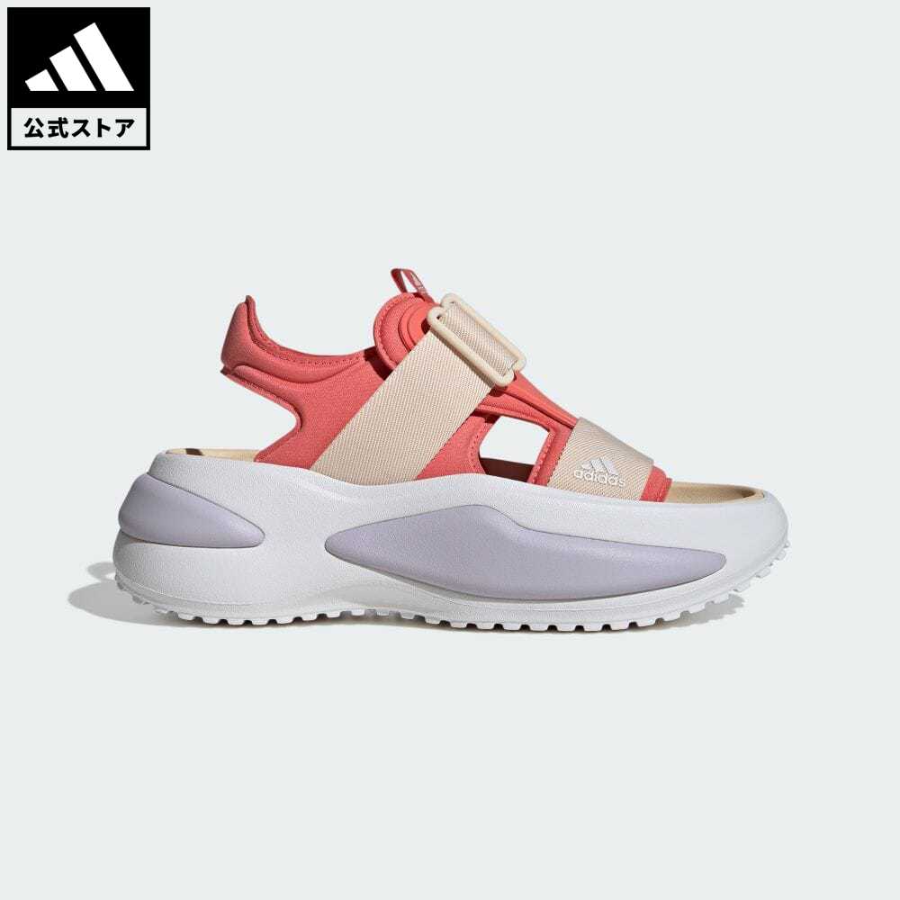 アディダス adidas 返品可 メハナ サンダル / Mehana Sandals スポーツウェア レディース シューズ・靴 サンダル スポーツサンダル 赤 レッド IG3537 p0604