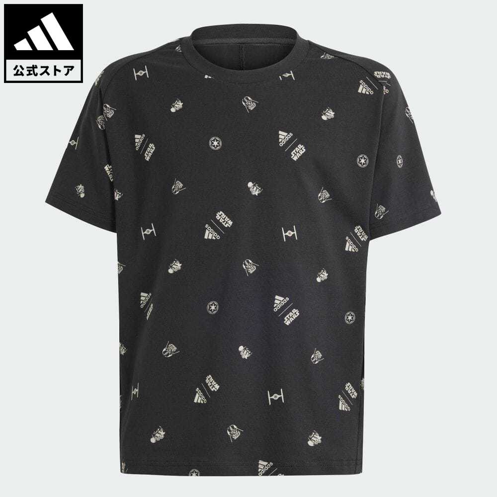 【20%OFF 9/4-9/11】【公式】アディダス adidas 返品可 adidas × Star Wars Z.N.E. 半袖Tシャツ スポーツウェア キッズ／子供用 ウェア・服 トップス Tシャツ 黒 ブラック IN7287 半袖 p0904のサムネイル
