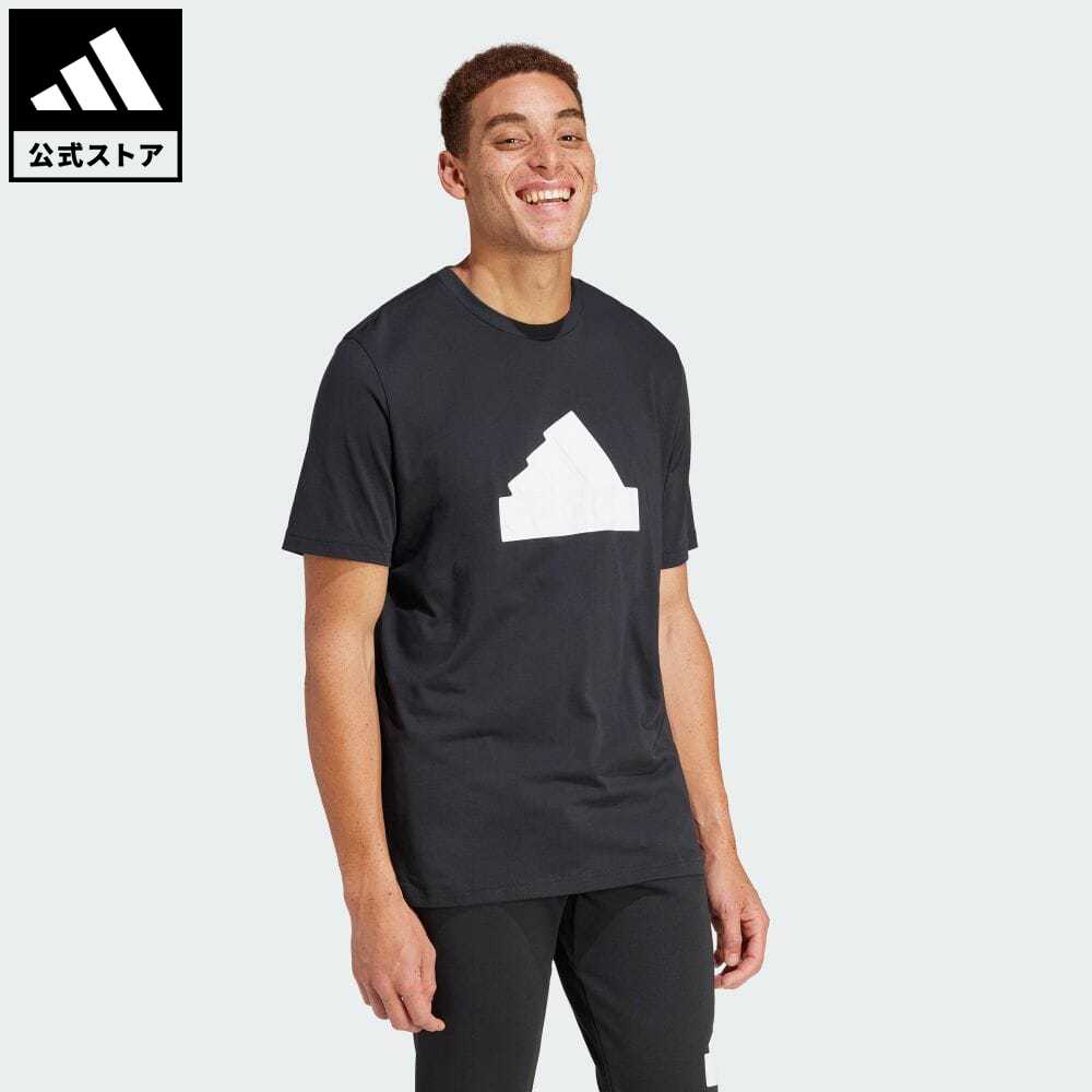 【56%OFF 9/19-9/25】【公式】アディダス adidas 返品可 フューチャー アイコン バッジ オブ スポーツ 半袖Tシャツ スポーツウェア メンズ ウェア・服 トップス Tシャツ 黒 ブラック IR9170 半袖 p0919のサムネイル