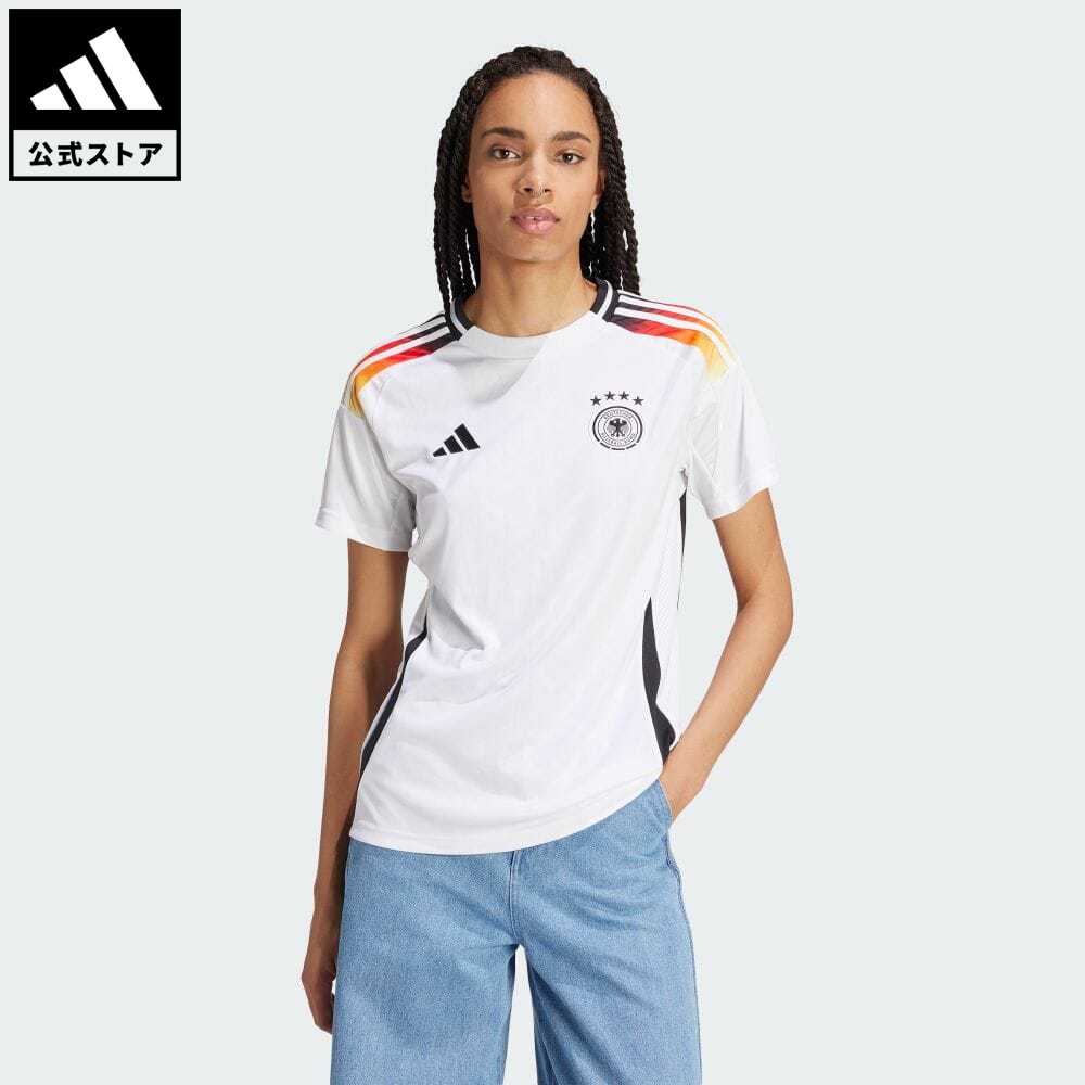 【公式】アディダス adidas 返品可 サッカー ドイツ代表 24 ホームユニフォーム レディース ウェア・服 トップス ユニフォーム 白 ホワイト IP6131 notp