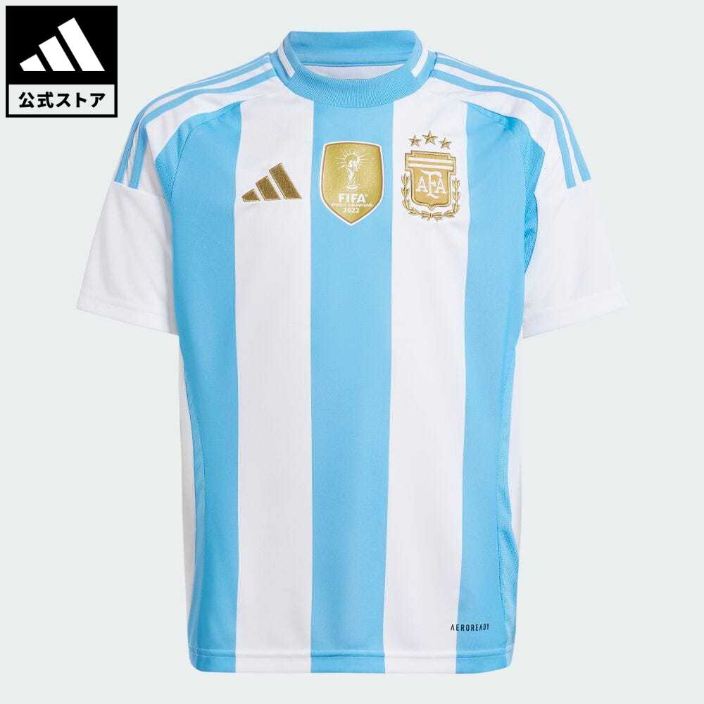 【公式】アディダス adidas 返品可 サッカー アルゼンチン代表 24 ホームユニフォーム キッズ キッズ／子供用 ウェア・服 トップス ユニフォーム 白 ホワイト IP8387 notp