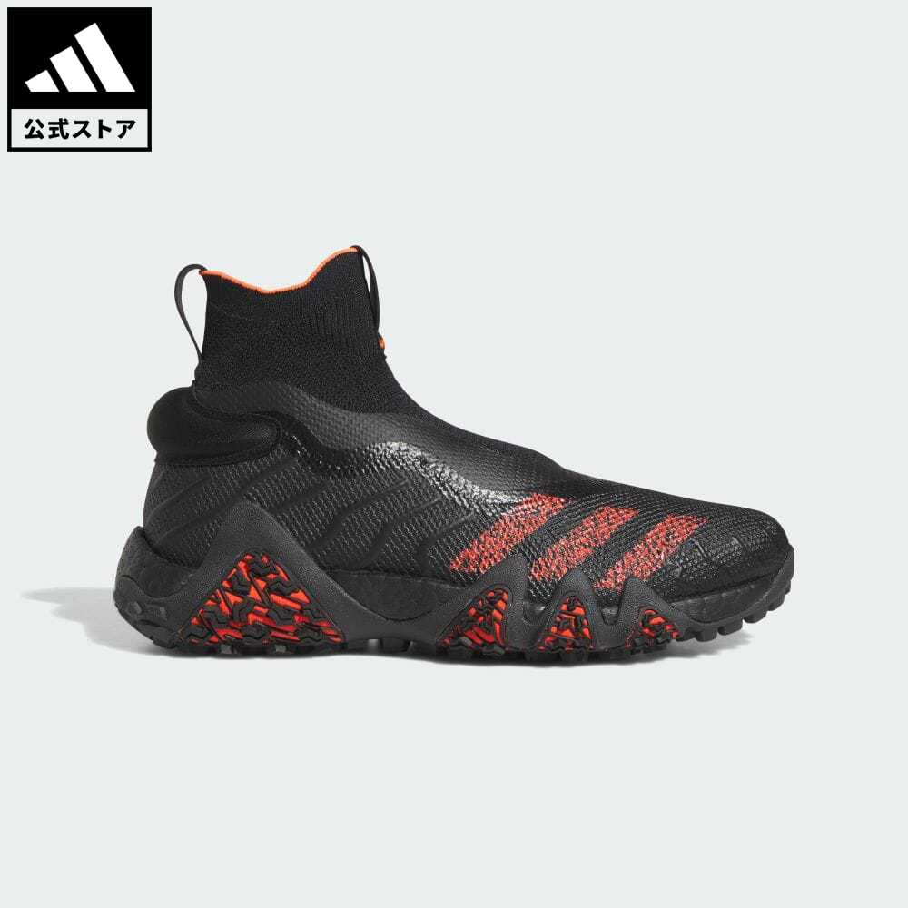 楽天adidas Online Shop 楽天市場店【公式】アディダス adidas 返品可 ゴルフ コードカオス レースレス メンズ レディース シューズ・靴 スポーツシューズ 黒 ブラック GV6907