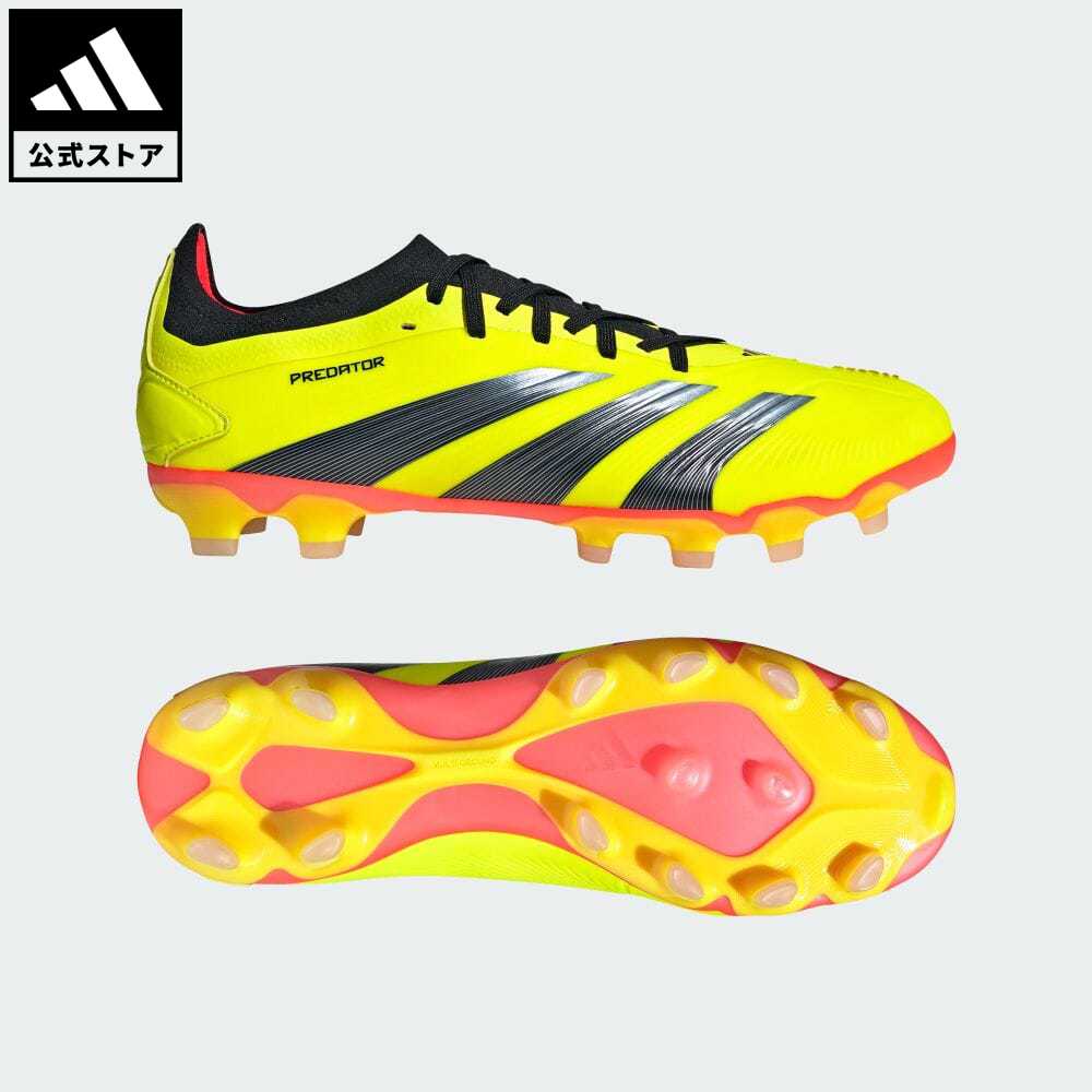 【公式】アディダス adidas 返品可 サッカー プレデター 24 Pro HG/AG /土・人工芝用 / Predator 24 Pro HG/AG メンズ レディース シューズ・靴 スパイク イエロー IG7732 サッカースパイク