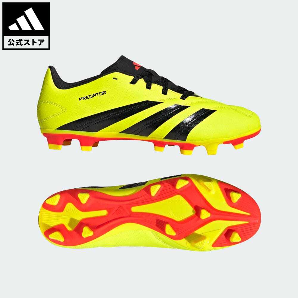 【公式】アディダス adidas 返品可 サッカー プレデター CLUB FxG / 各種グラウンド対応 / Predator Club FxG メンズ レディース シューズ・靴 スパイク イエロー IG7757 サッカースパイク