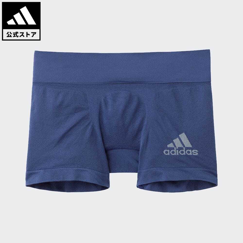 アディダス adidas 返品可 シームレスボクサーブリーフ/ SEAMLESS BOXER BRIEF メンズ ウェア・服 アンダーウェア ブリーフ 青 ブルー IU8404 p0517 父の日