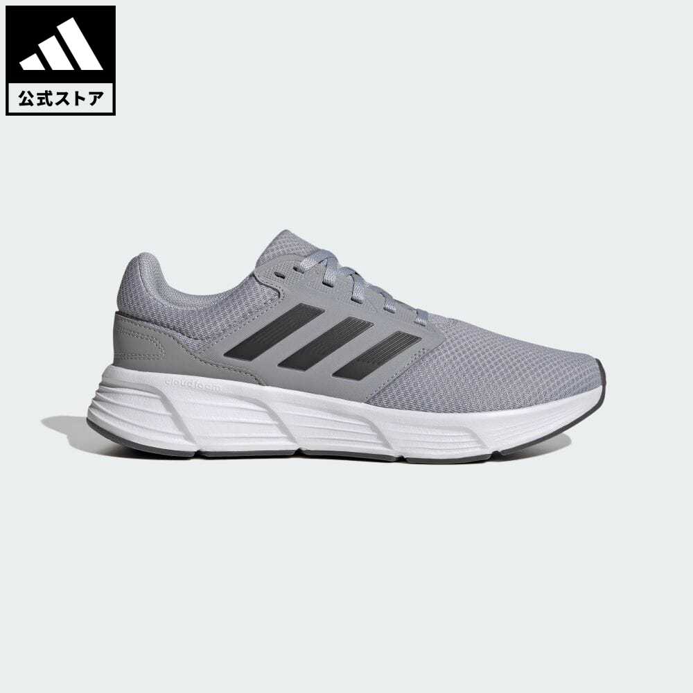 【公式】アディダス adidas 返品可 ランニング GLX 6 メンズ シューズ・靴 スポーツシューズ シルバー GW4140 ランニングシューズ p0517