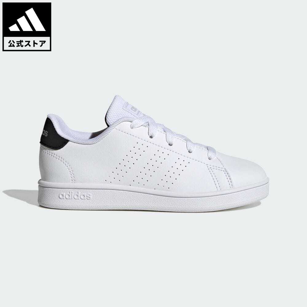 【公式】アディダス adidas 返品可 アドバンコート ライフスタイル レース / AdvanCourt Lifestyle Lace スポーツウェア キッズ／子供用 シューズ・靴 スニーカー 白 ホワイト IG2510 テニスシューズ ローカットのサムネイル