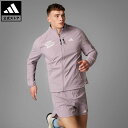 【公式】アディダス adidas 返品可 ランニング Move for the Planet ジャケット メンズ ウェア 服 アウター ジャケット 紫 パープル IN2984 ランニングウェア 上着 notp