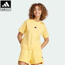 楽天adidas Online Shop 楽天市場店【公式】アディダス adidas 返品可 Z.N.E. 半袖Tシャツ スポーツウェア レディース ウェア・服 トップス Tシャツ オレンジ IS3932 notp 半袖 母の日