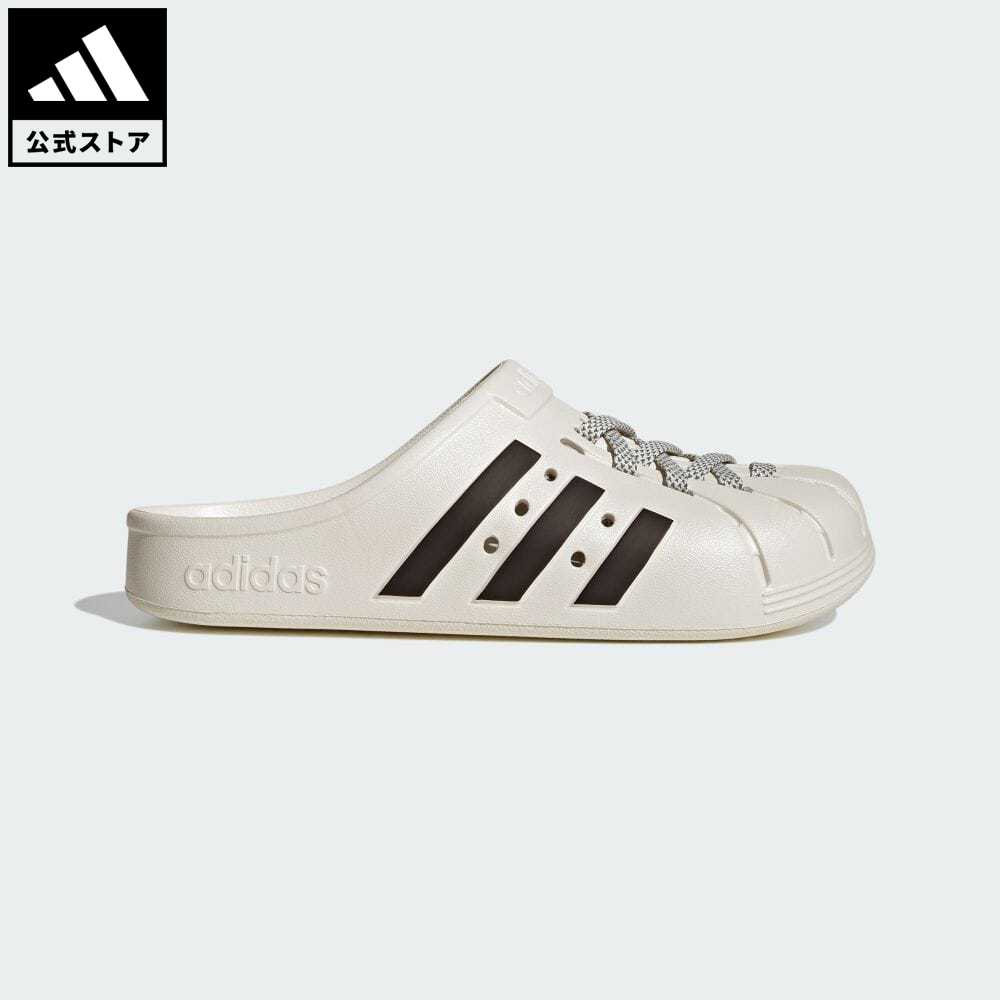 ڸۥǥ adidas ʲ ǥå å / Adilette Clogs ݡĥ  ǥ 塼  å  ۥ磻 JH9849