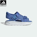 楽天adidas Online Shop 楽天市場店【公式】アディダス adidas 返品可 360 3.0 サンダル / 360 3.0 Sandals オリジナルス キッズ／子供用 シューズ・靴 サンダル スポーツサンダル 青 ブルー HQ6047
