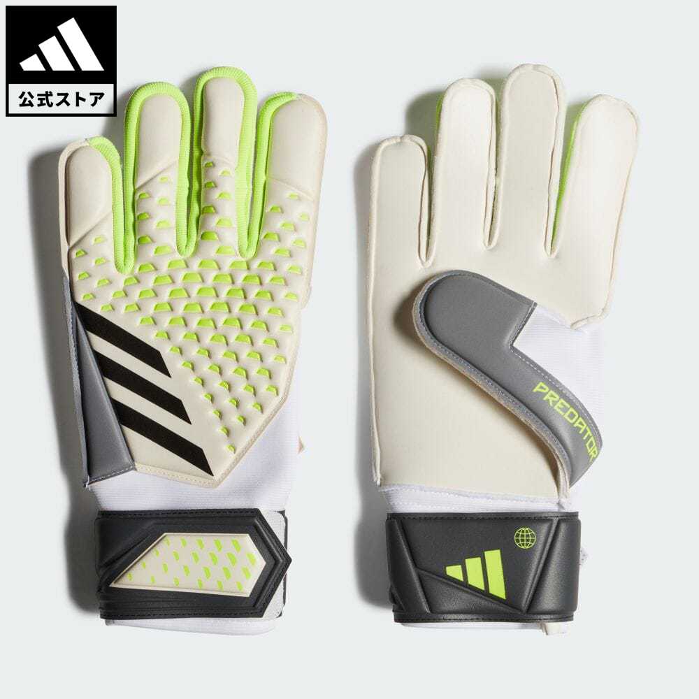 【20%OFF 6/4-6/11】【公式】アディダス adidas 返品可 サッカー プレデター マッチグローブ メンズ レディース アクセサリー 手袋/グローブ キーパーグローブ 白 ホワイト IA0875