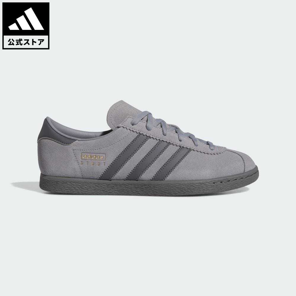 楽天adidas Online Shop 楽天市場店【公式】アディダス adidas 返品可 Stadt オリジナルス メンズ シューズ・靴 スニーカー グレー JI1880 ローカット