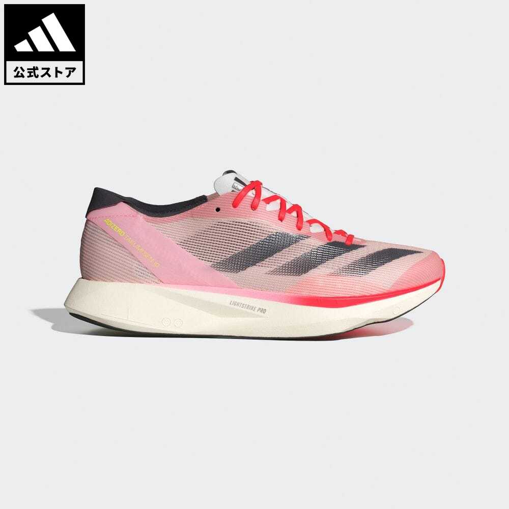 【公式】アディダス adidas 返品可 ランニング アディゼロ タクミ セン 10 / Adizero Takumi Sen 10 メンズ シューズ・靴 スポーツシューズ ピンク ID3621 ランニングシューズ p0824のサムネイル