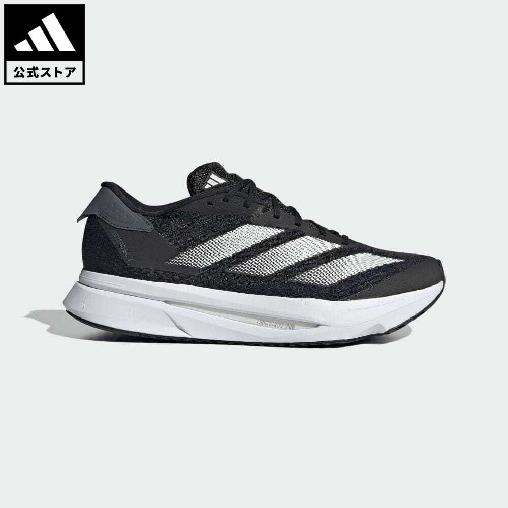 【公式】アディダス adidas 返品可 ランニング アディゼロ SL2 M / Adizero SL2 M メンズ シューズ・靴 スポーツシューズ 黒 ブラック IF6748 ランニングシューズのサムネイル