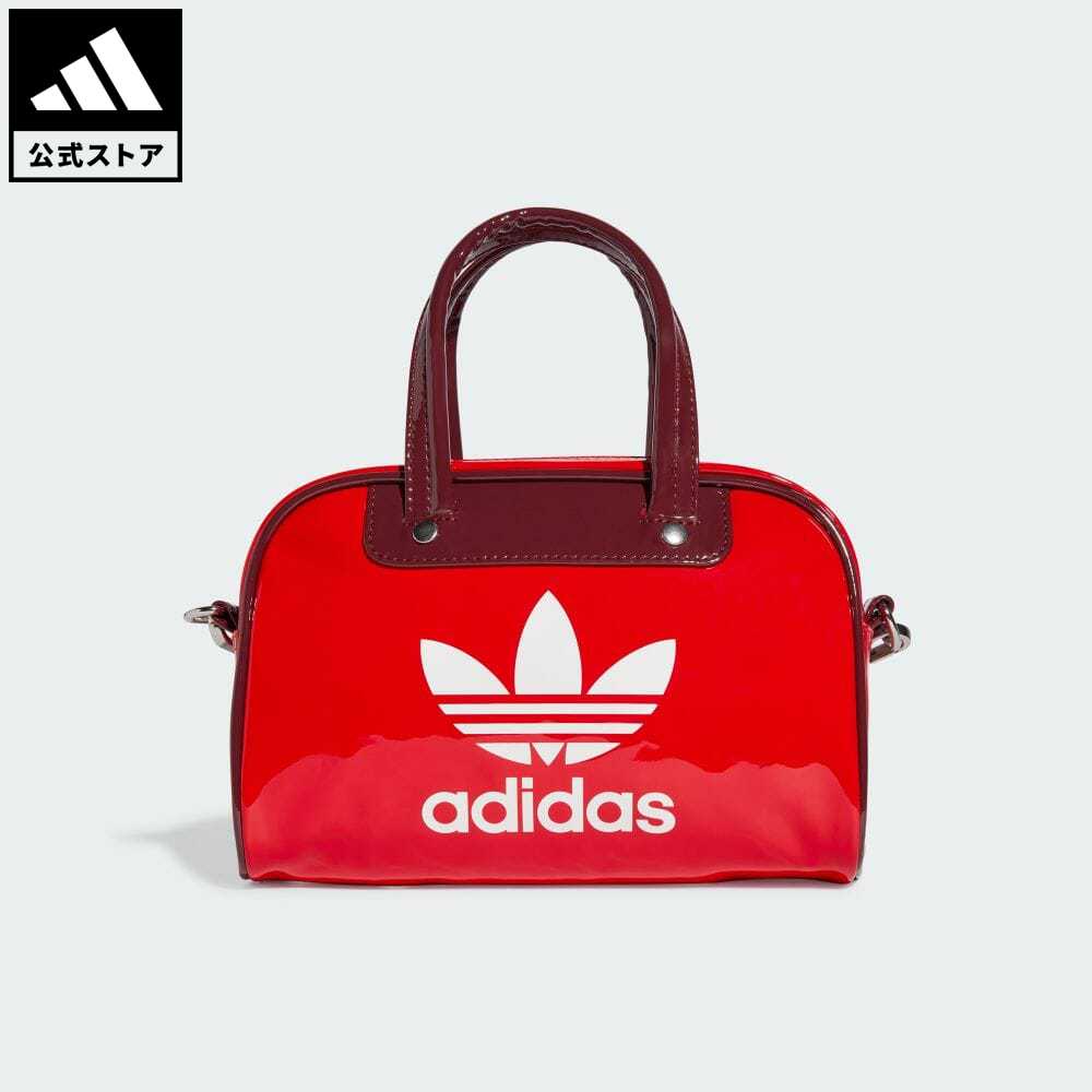 【公式】アディダス adidas 返品可 アディカラー ミニボウリングバッグ オリジナルス メンズ レディース アクセサリー バッグ・カバン ショルダーバッグ 赤 レッド JJ4277