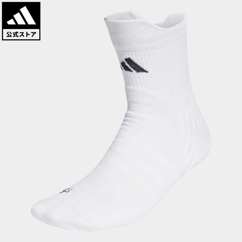 【公式】アディダス adidas 返品可 テニス テニス クッション クォーターソックス1足 メンズ レディース アクセサリー ソックス・靴下 ミドルソックス 白 ホワイト HT1642 p0804のサムネイル