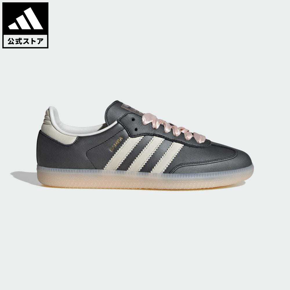 【公式】アディダス adidas 返品可 サンバOG リボンレース オリジナルス メンズ レディース シューズ・靴 スニーカー 黒 ブラック IH8047 ローカットのサムネイル