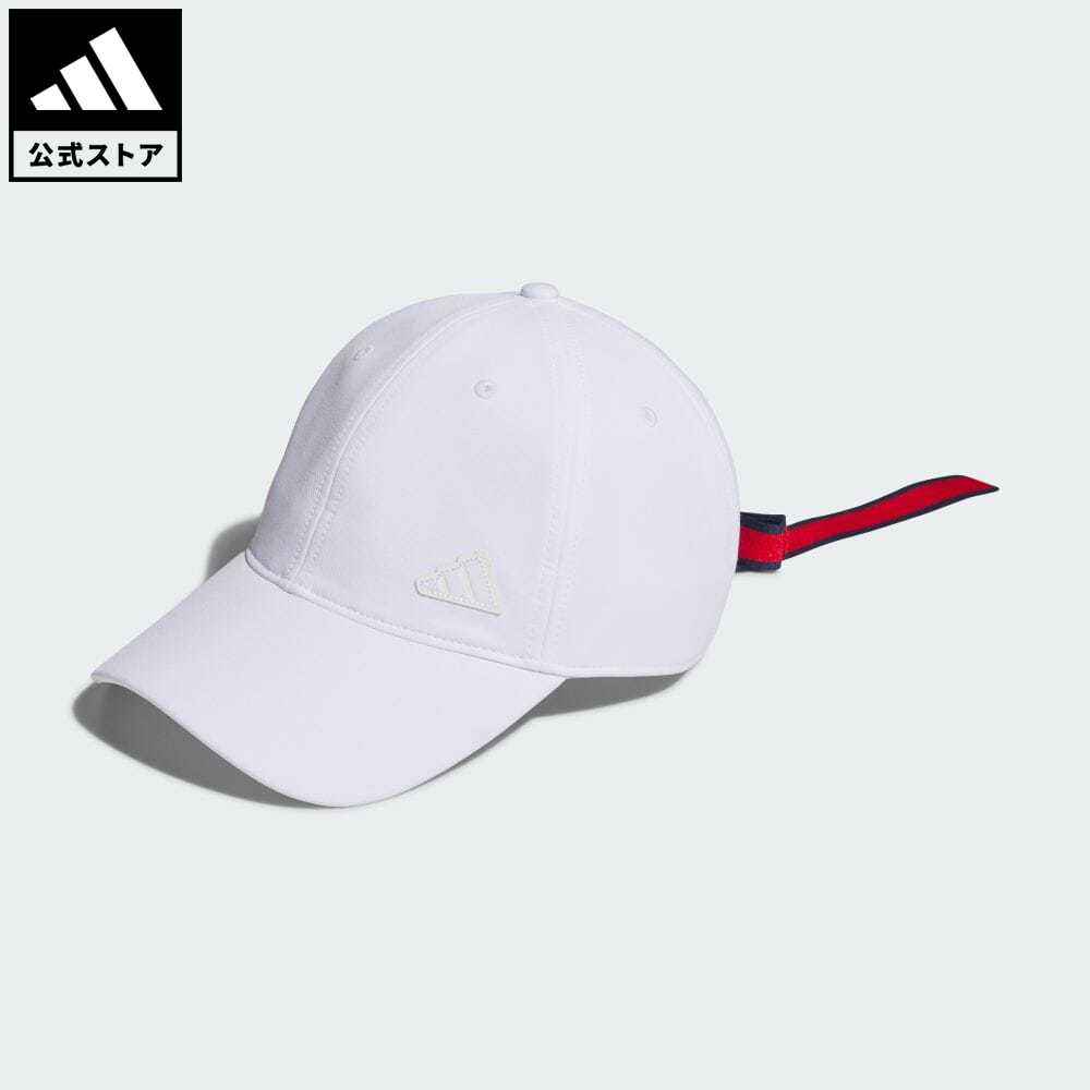 【公式】アディダス adidas 返品可 ゴルフ リボンキャップ レディース アクセサリー 帽子 キャップ 白 ホワイト IS4836のサムネイル