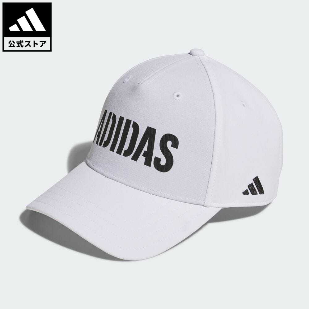 【公式】アディダス adidas 返品可 ゴルフ レーザーカットロゴキャップ メンズ アクセサリー 帽子 キャップ 白 ホワイト IS6580