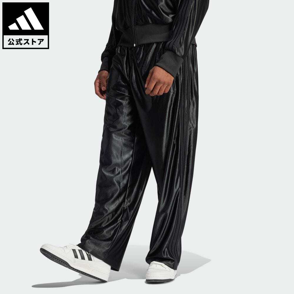 【公式】アディダス adidas 返品可 Q3 オーバーサイズ パンツ オリジナルス メンズ ウェア・服 ボトムス パンツ 黒 ブラック IX6722のサムネイル