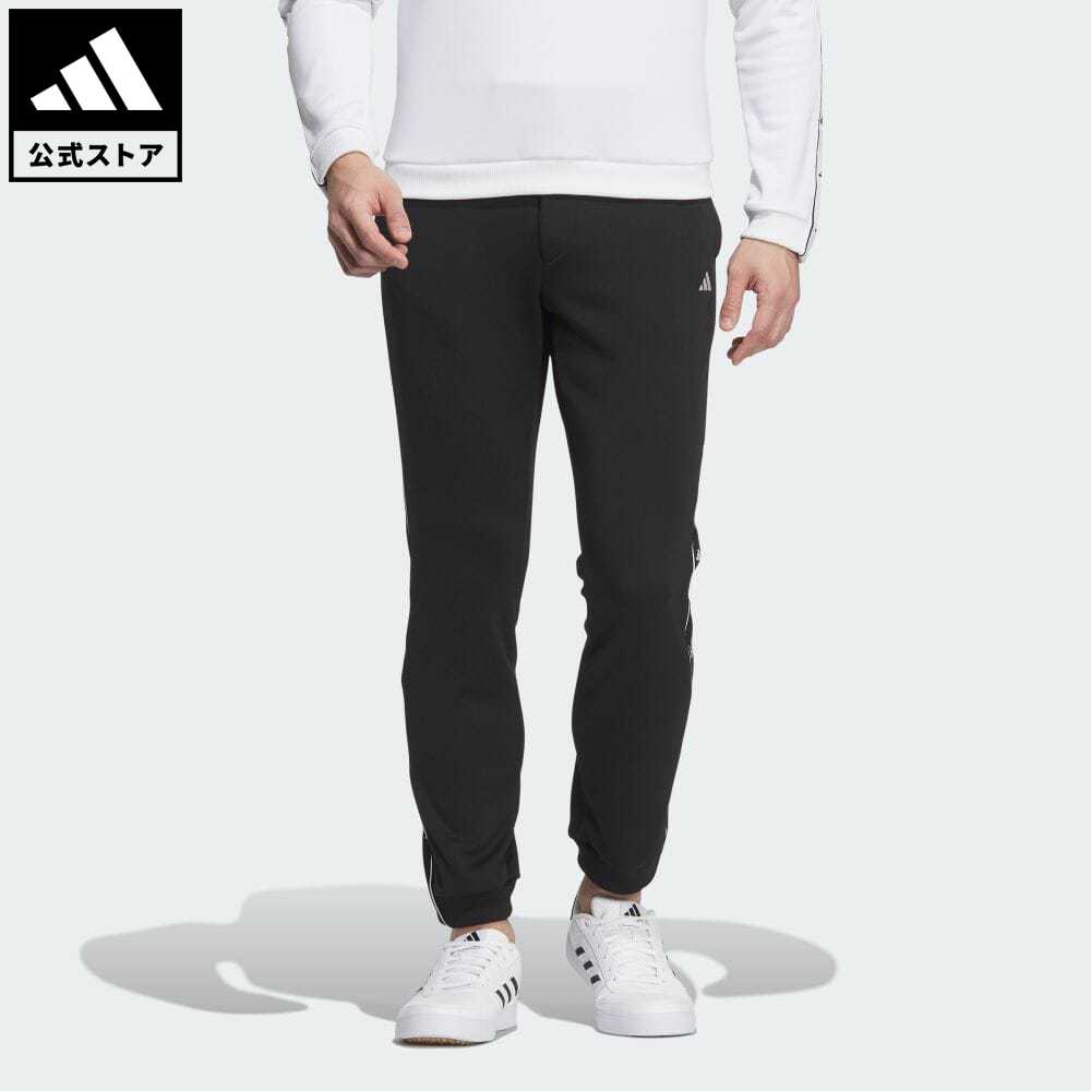 【公式】アディダス adidas 返品可 ゴルフ 保温 フリース ジョガーパンツ メンズ ウェア・服 ボトムス パンツ 黒 ブラック JE1451