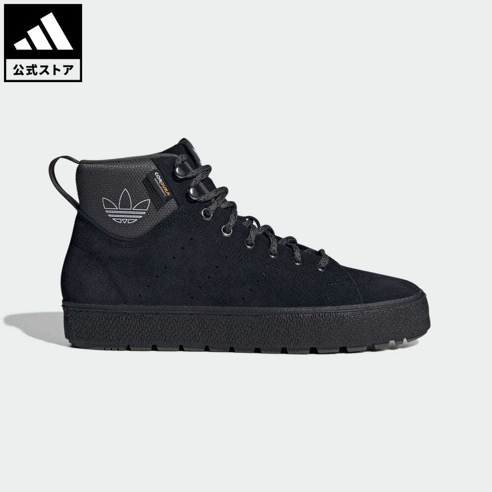 アディダス adidas 返品可 スタンスミス ミッド ウィンター / Stan Smith Mid Winter オリジナルス メンズ レディース シューズ・靴 スニーカー 黒 ブラック ID1383 ミドルカット