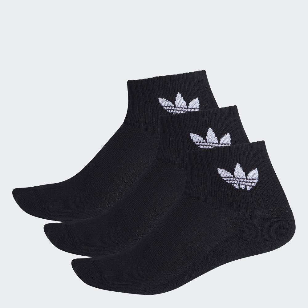 【公式】アディダス adidas 返品可 ライフスタイル ミッドカットクルーソックス 3...