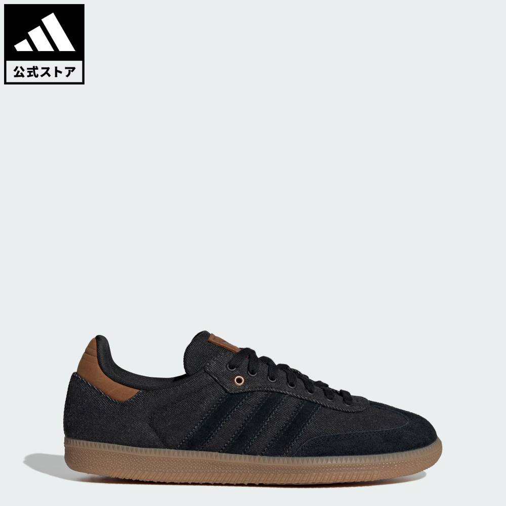 乐天商城 - 【公式】アディダス adidas 返品可 ライフスタイル サンバ OG / Samba OG オリジナルス ユニセックス シューズ・靴 スニーカー 黒 ブラック IH6817