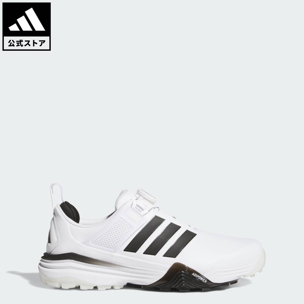樂天商城 - 【ポイント10倍 05/23 20:00～05/27 01:59】 【公式】アディダス adidas 返品可 ゴルフ アディパワー 26 BOA スパイクレス ゴルフ / ADIPOWER 26 BOA SPIKELESS GOLF SHOES パフォーマンス メンズ シューズ・靴 スニーカー 白 ホワイト JS4138 【PT】