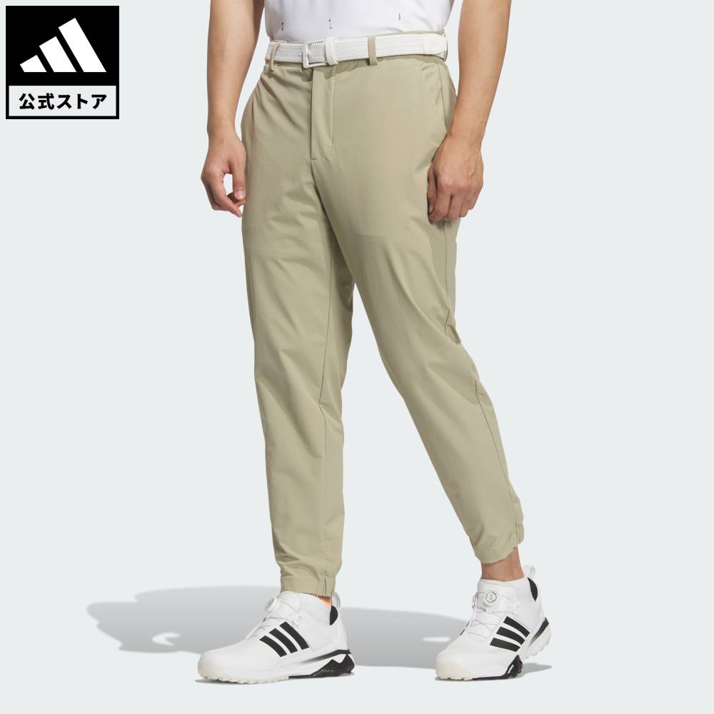 乐天商城 - 【公式】アディダス adidas 返品可 ゴルフ ジョガー パンツ パフォーマンス メンズ ウェア・服 ボトムス ブラウン JY8260