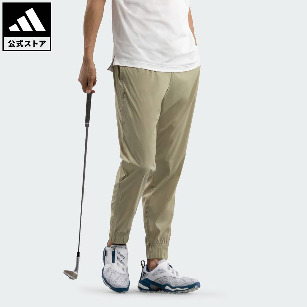 ADIDAS - 【ポイント10倍 5/9 20:00～5/20 23:59】 【公式】アディダス adidas 返品可 ゴルフ ウインド ロングパンツ パフォーマンス メンズ ウェア・服 ボトムス ブラウン JY8265 【PT】