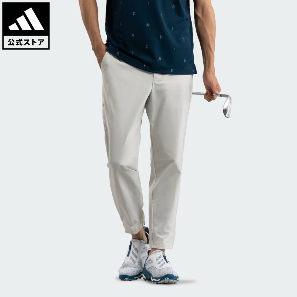 ADIDAS - 【公式】アディダス adidas 返品可 ゴルフ ジョガー パンツ パフォーマンス メンズ ウェア・服 ボトムス グレー JZ4388