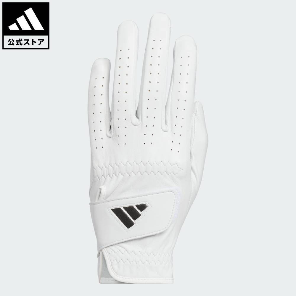 樂天商城 - 【ポイント10倍 05/23 20:00～05/27 01:59】 【公式】アディダス adidas 返品可 ゴルフ プロ レザー パームラップ グローブ パフォーマンス メンズ アクセサリー 手袋/グローブ 白 ホワイト KA8321 【PT】