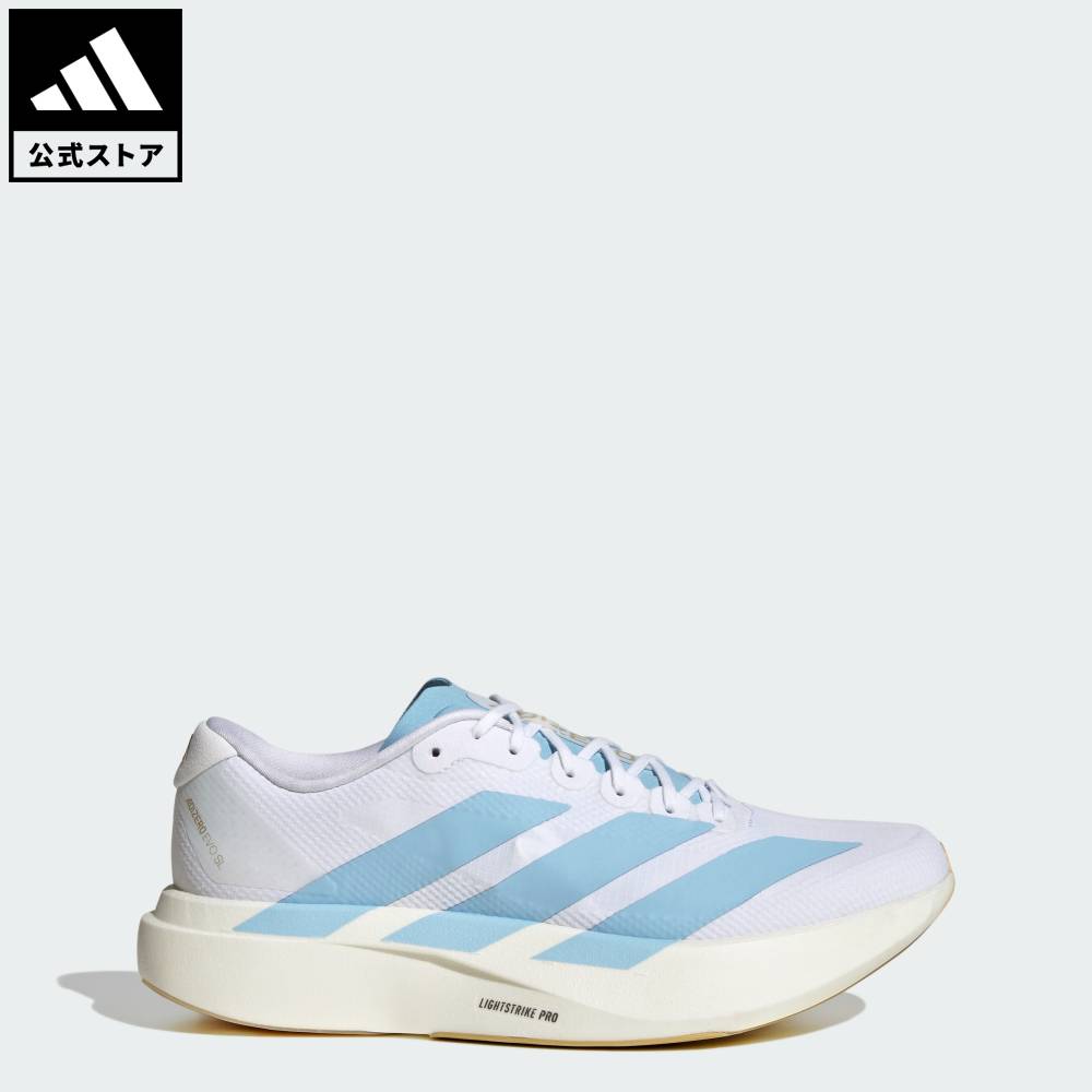【公式】アディダス adidas 返品可 ランニング アディゼロ EVO SL / Adizero EVO SL パフォーマンス メンズ シューズ・靴 スニーカー 白 ホワイト JQ4527