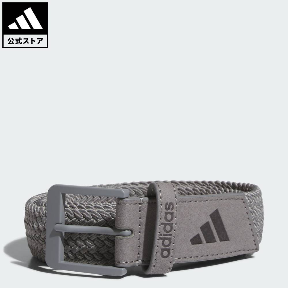 乐天商城 - 【ポイント10倍 5/9 20:00～5/20 23:59】 【公式】アディダス adidas 返品可 ゴルフ ブレード ストレッチベルト パフォーマンス メンズ アクセサリー ベルト グレー JZ2904 【PT】