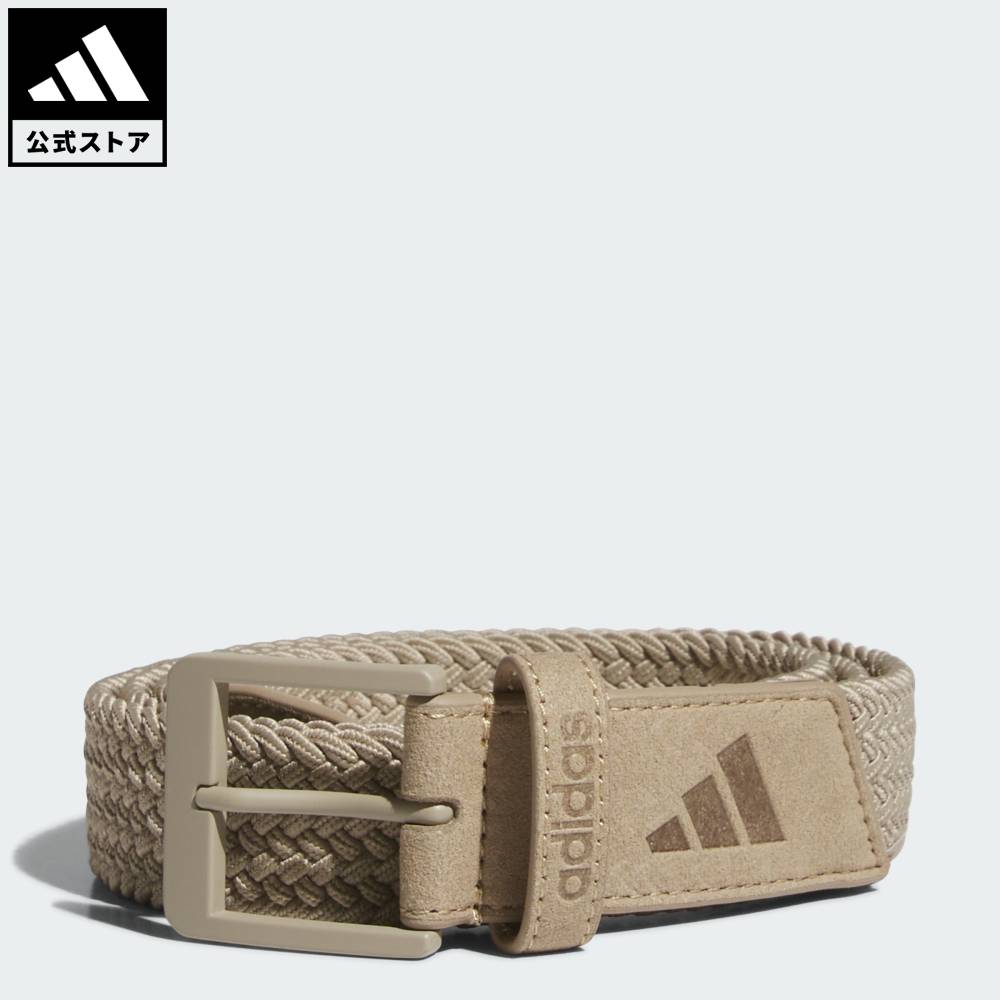乐天商城 - 【ポイント10倍 04/14 20:00～04/20 23:59】 【公式】アディダス adidas ゴルフ ブレード ストレッチベルト パフォーマンス メンズ アクセサリー ベルト ブラウン JZ2905 【PT】