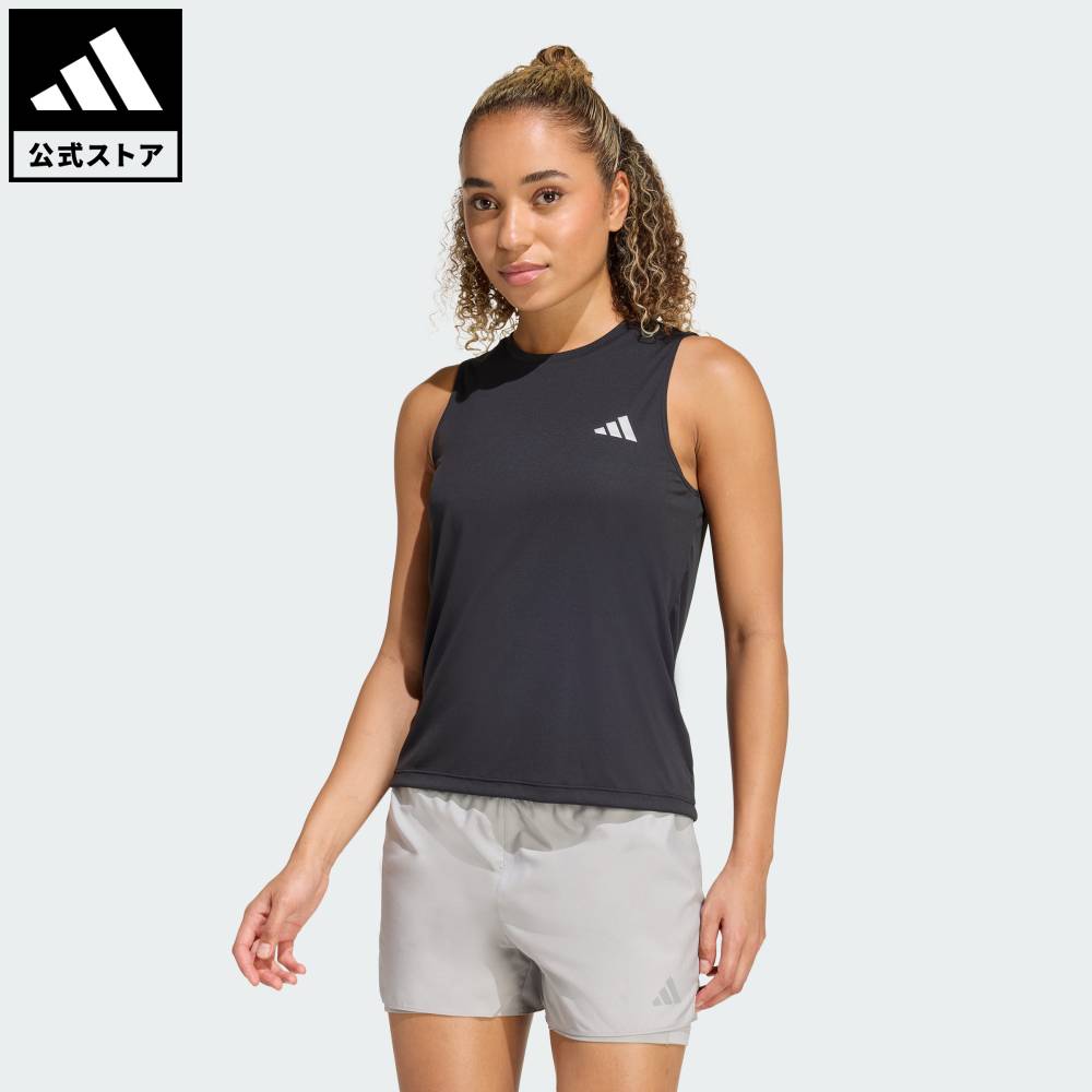 【ポイント20倍 3/13 0:00～3/18 23:59】 【公式】アディダス adidas 返品可 ランニング アディ365 ランニング エッセンシャル タンク パフォーマンス レディース ウェア・服 タンクトップ 黒 ブラック KA0257 【PT】