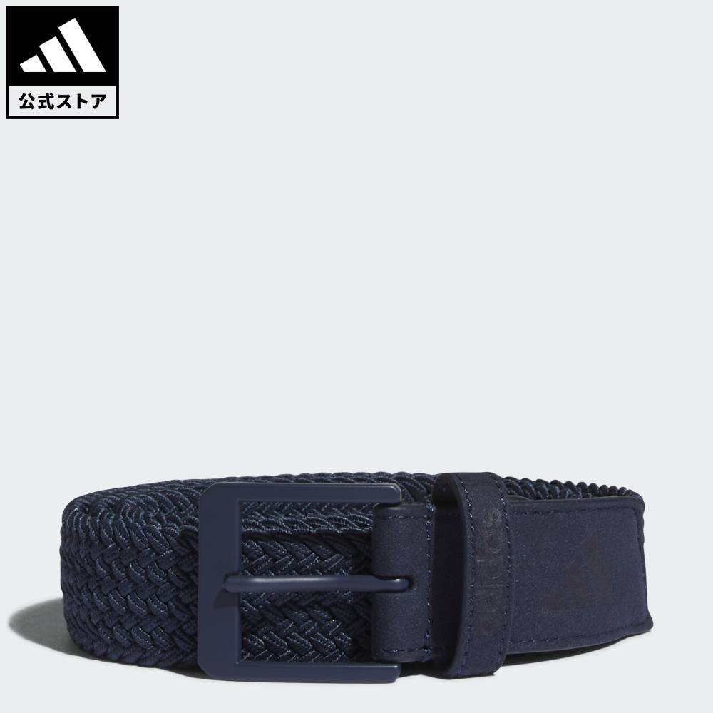 乐天商城 - 【ポイント10倍 5/9 20:00～5/20 23:59】 【公式】アディダス adidas 返品可 ゴルフ ブレード ストレッチベルト パフォーマンス メンズ アクセサリー ベルト 青 ブルー KB6935 【PT】