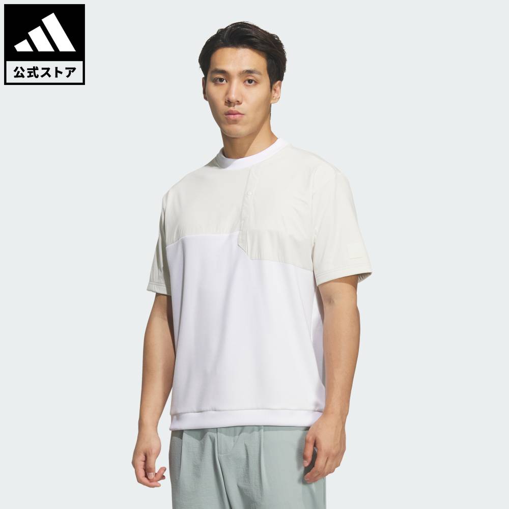 Other - 【ポイント10倍 04/29 00:00～05/06 23:59】 【公式】アディダス adidas 返品可 ゴルフ レンジ コミューター スウェットシャツ パフォーマンス メンズ ウェア・服 ポロシャツ 白 ホワイト KD0935 【PT】