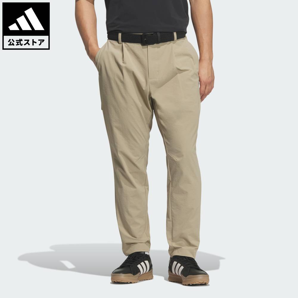 ADIDAS - 【公式】アディダス adidas 返品可 ゴルフ レンジ コミューター チノ パンツ パフォーマンス メンズ ウェア・服 ボトムス 緑 グリーン KD0938