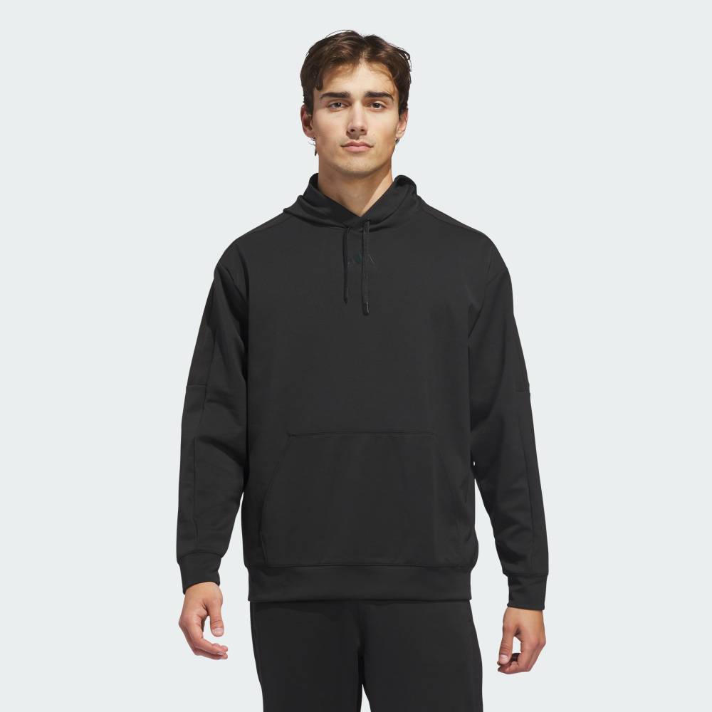 【公式】アディダス adidas 返品可 ゴルフ ビヨンド・ザ・コース パーカー パフォーマンス メンズ ウェア・服 パーカー（フーディー） 黒 ブラック KD7515