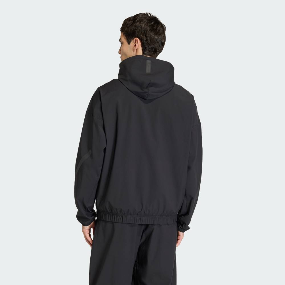 【公式】アディダス adidas 返品可 ライフスタイル ADIDAS Z.N.E.ウーブン トラックトップ スポーツウェア メンズ ウェア・服 ジャージ 黒 ブラック KD8494