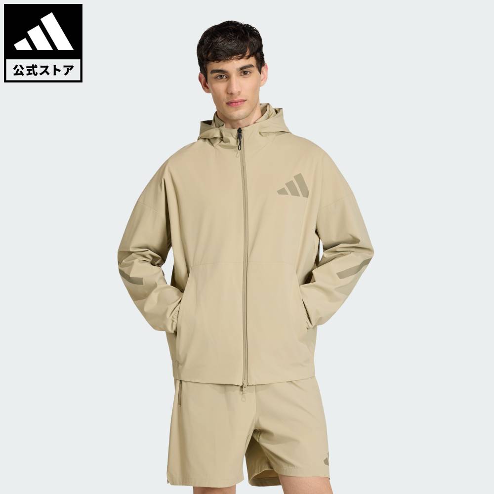 【ポイント20倍 3/20 20:00～3/26 1:59】 【公式】アディダス adidas 返品可 ライフスタイル アディダス Z.N.E.ウーブン トラックトップ スポーツウェア メンズ ウェア・服 ジャージ ブラウン KD8499 【PT】