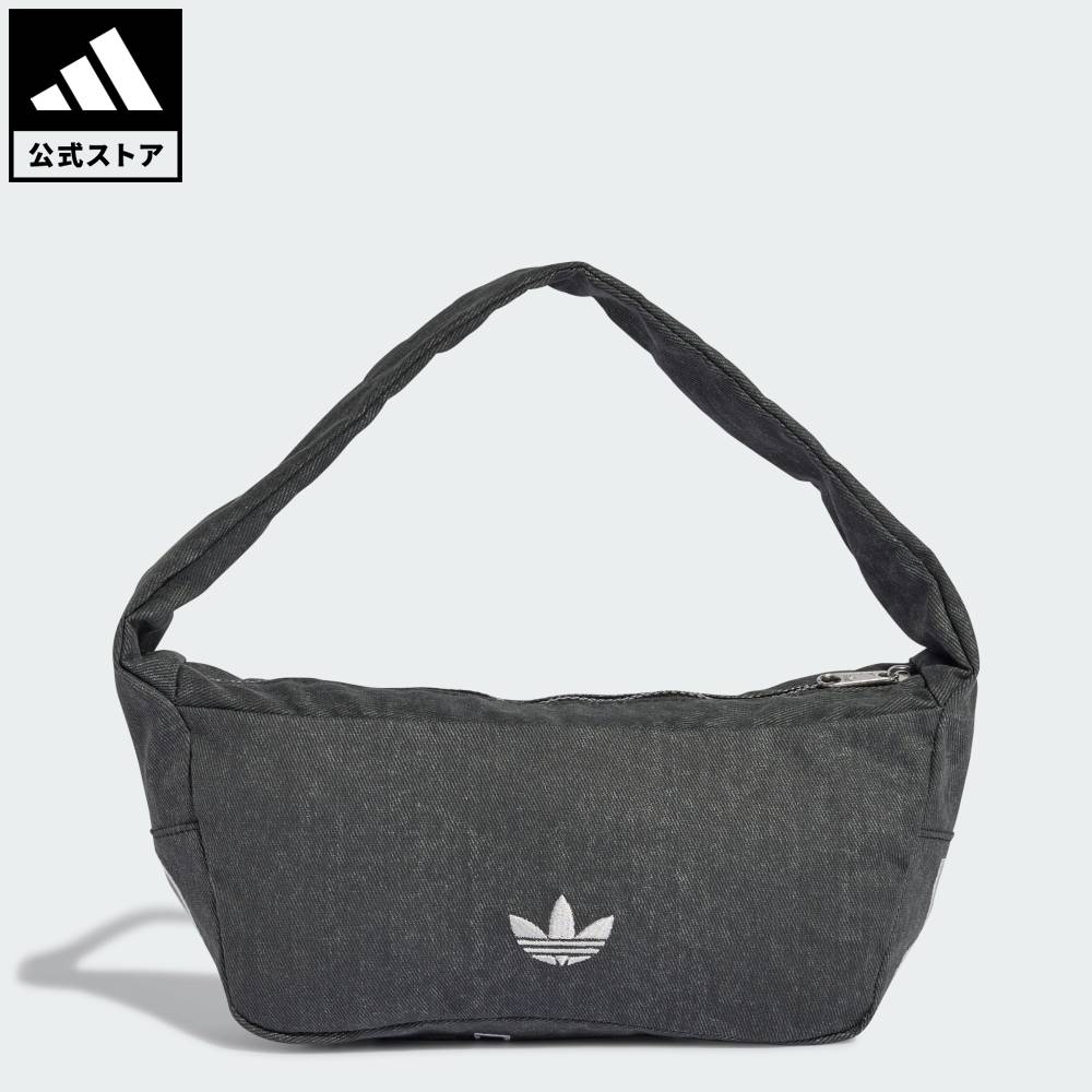 【ポイント20倍 3/20 20:00～3/26 1:59】 【公式】アディダス adidas 返品可 ライフスタイル スモールショルダーバッグ ウォッシュエフェクト オリジナルス ユニセックス アクセサリー バッグ・カバン 黒 ブラック KE0683 【PT】