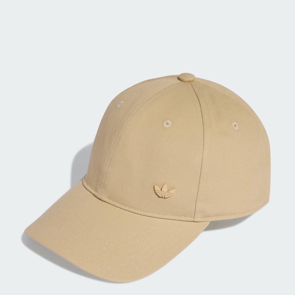 【ポイント20倍 06/20 20:00～06/26 01:59】 【公式】アディダス adidas 返品可 ライフスタイル トーナルメタルトレフォイル付きデイリーアイコンキャップ オリジナルス ユニセックス アクセサリー 帽子 ベージュ KE4656 【PT】