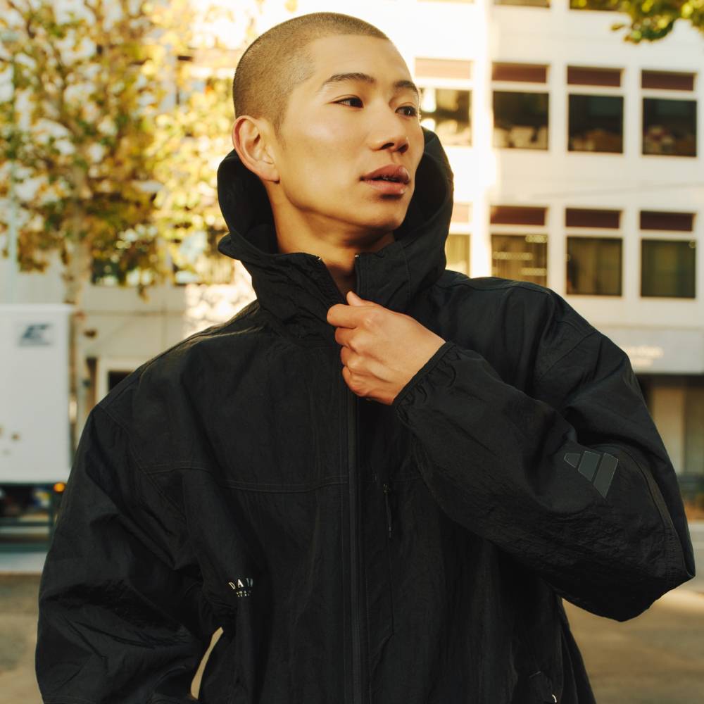 【公式】アディダス adidas 返品可 ランニング DAY//Ø ウーブンジャケット パフォーマンス メンズ ウェア・服 ジャケット 黒 ブラック KL8279 2